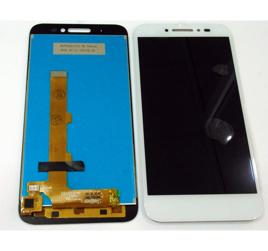 LCD (Дисплей) Alcatel 5080X Shine Lite (в сборе с тачскрином) (white) Оригинал