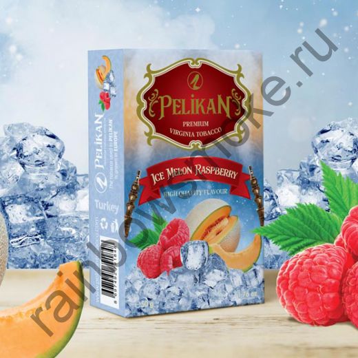 Pelikan 50 гр - Ice Melon Raspberry (Ледяная Дыня Малина)