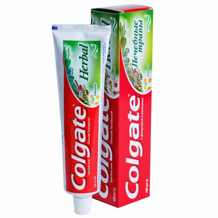 Зуб. паста Colgate 100мл Лечебные травы