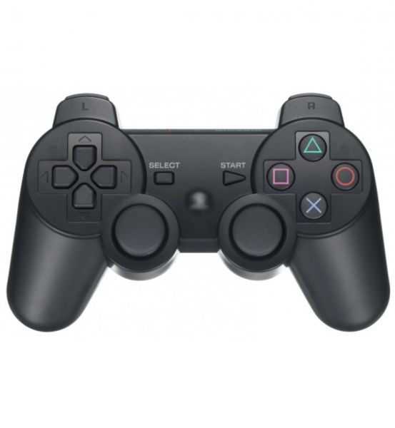 Геймпад для Playstation 3 чёрный Джойстик для PS3 беспроводной Wireless Controller Black