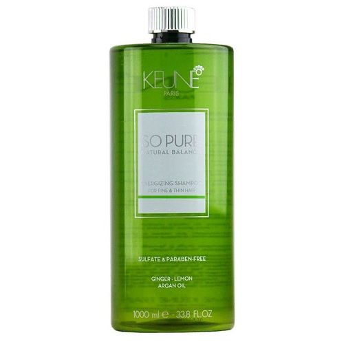 Keune So Pure Шампунь Тонизирующий Energizing Shampoo, 1000 мл.