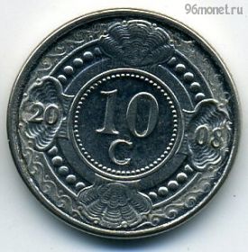Нидерландские Антилы 10 центов 2008