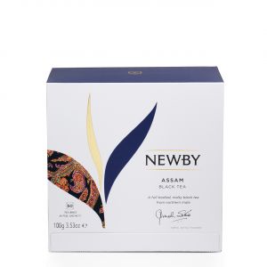 Чай черный Ассам Newby Assam Black Tea в пакетиках -50 шт - Англия