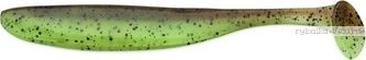 Приманка силиконовая Keitech Easy Shiner 6,5" 165 мм / упаковка 3 шт / цвет:  401 Green Pumpkin / Chartreuse