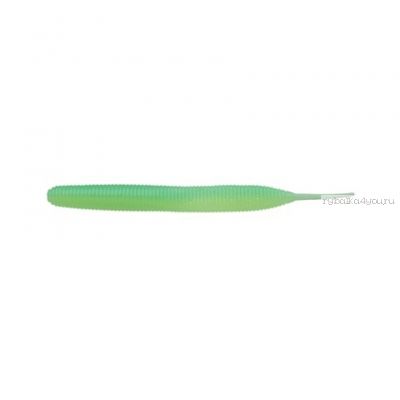 Приманка силиконовая Keitech Sexy Impact 3,8" 97 мм /  упаковка 10 шт / цвет:  EA11 Lime Chartreuse Glow
