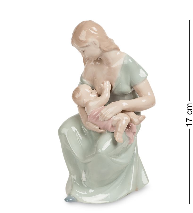 Фигурка "Девушка с младенцем" 8.5х9.5х17 см (JP-15/20)