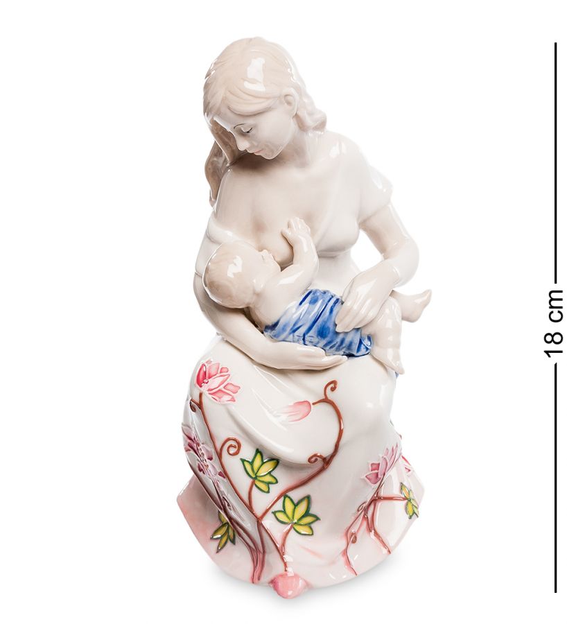 Фигурка "Девушка с младенцем" 8.5х9.5х17 см (JP-764/9)