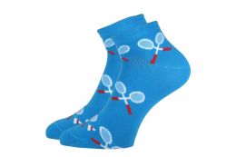 Женские цветные укороченные носки 2181К,  Теннис