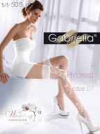 Чулки Gabriella Katia 20 den 191 белые
