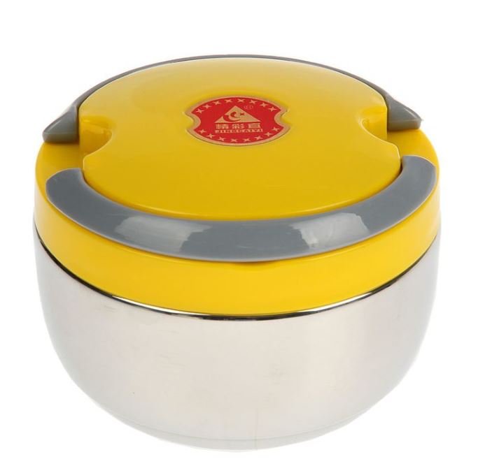 Ланч-Бокс Для Еды Lunch Box, 0.9 л, Цвет Желтый