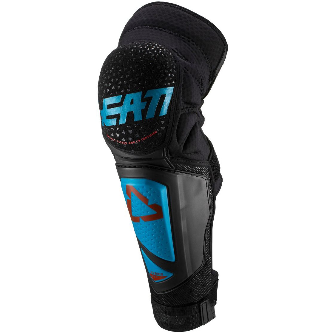 Leatt 3DF Hybrid EXT Knee & Shin Guard Black/Fuel защита колен