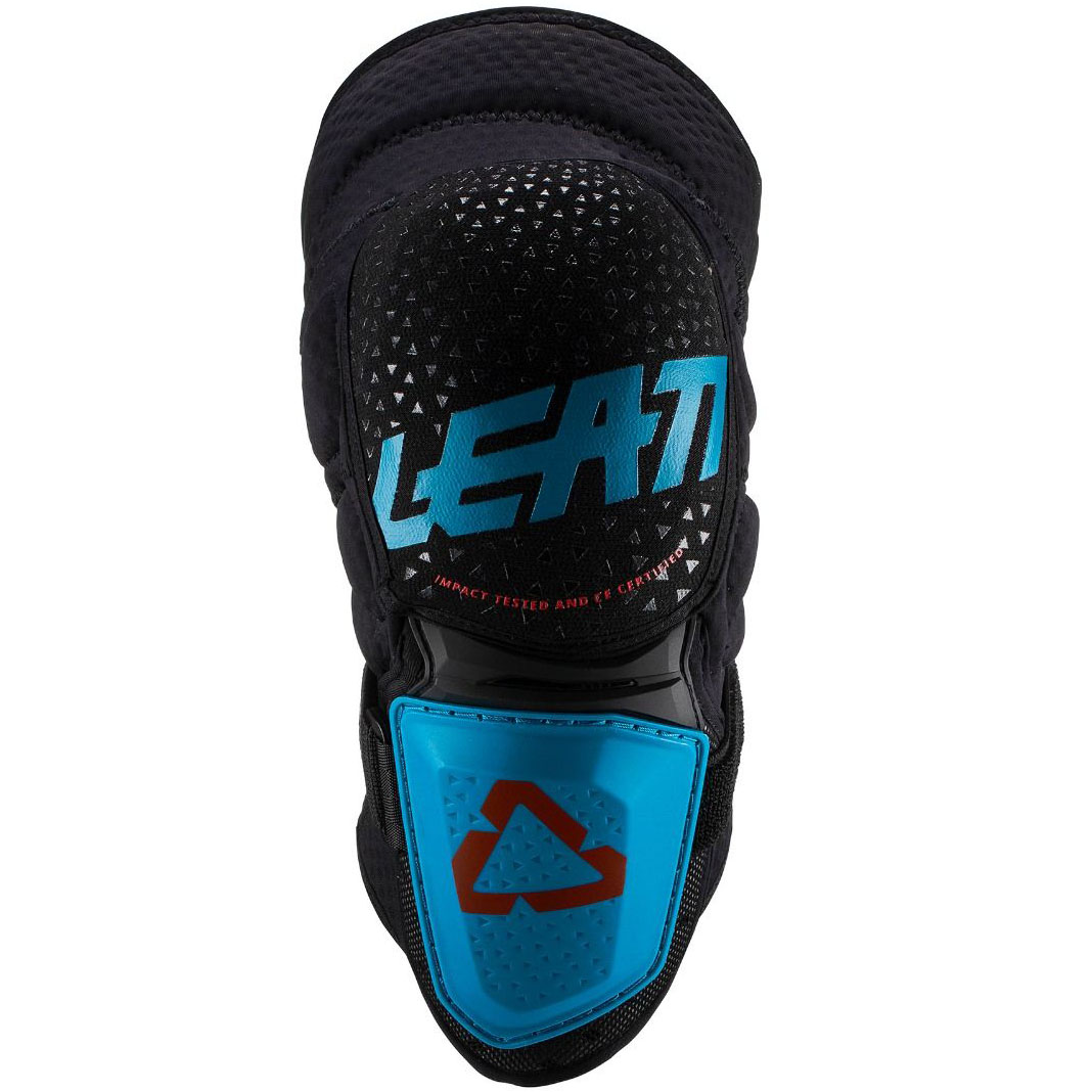 Leatt 3DF Hybrid Knee Guard Black/Fuel защита колен