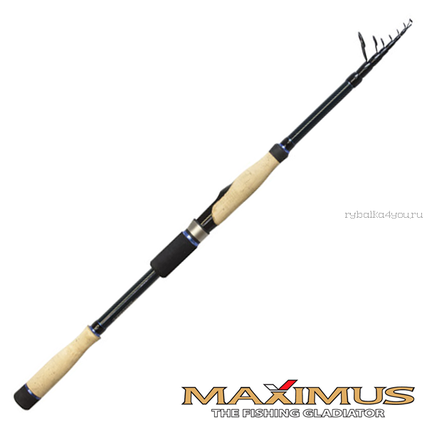 Спиннинг Maximus Stealth-X Tele 2м / тест 5-25гр (Артикул: MTESSX20ML )