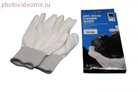 Перчатки чистящие антистатические FST G-1 белые