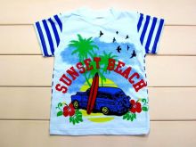 Футболка "sunset beach" A-FT125-SUk(pl) Мамин Малыш OPTMM.RU