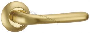 Ручка раздельная SIMFONIA TL SG/GP-4 матовое золото/золото АРТ: 33197