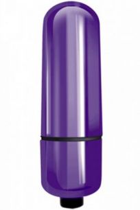 Вибропуля Indeep Mady фиолетовая, 6*1,6 см