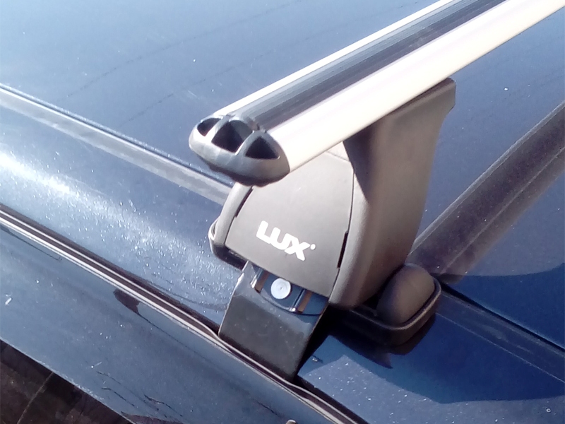 Багажник на крышу Lifan Solano, Lux, аэродинамические дуги (53 мм)
