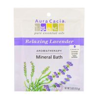 Aura Cacia Минеральное средство для ванны с Лавандой Relaxing Lavender