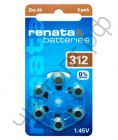 RENATA ZA312 6BL (для слуховых аппаратов)  (60)