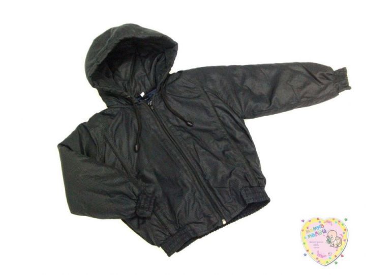 Куртка для мальчика "Baby" 01770 (черный, весна-осень) Мамин Малыш