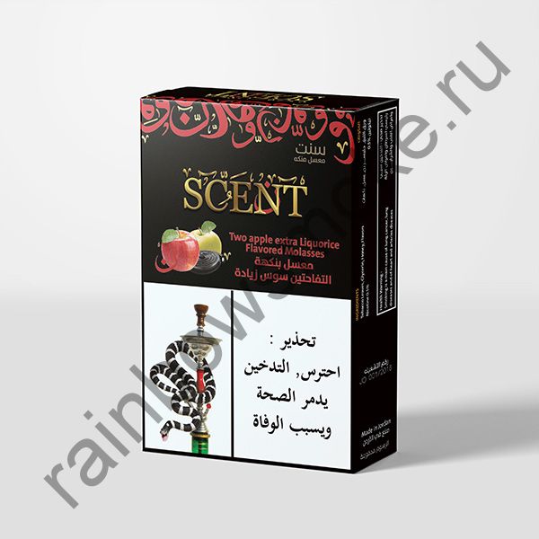 Scent 50 гр - Two Apple Extra Liquorice (Два Яблока с Лакрицей)