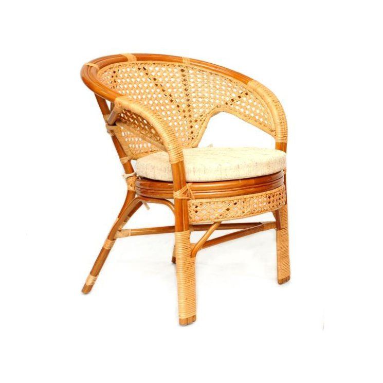 Кресло из натурального ротанга Пеланги Pelangi без подушки