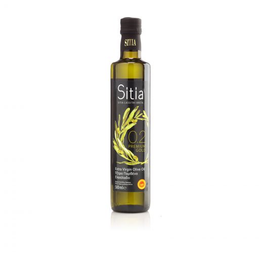 Оливковое масло SITIA - 500 мл 0.2 экстра вирджин PDO стекло