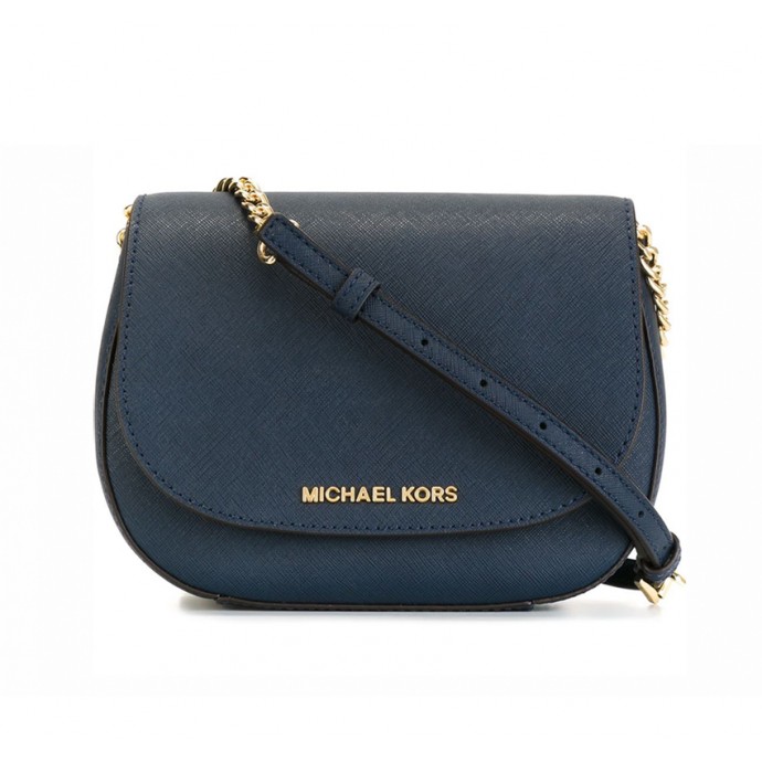 michael kors hamilton crossbody blue