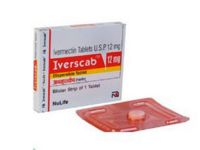 Иверскаб (ивермектин 12мг) антипаразитарный препарат Нулайф Фарма | Nulife Pharmaceuticals Iverscab Ivermectin 12mg Tablet