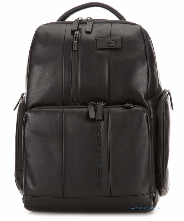 Кожаный бизнес рюкзак Piquadro CA4532UB00/N черный