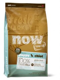 NOW FRESH™ Беззерновой для щенков крупных пород с индейкой, уткой и овощами (Fresh Puppy Large Breed Recipe Grain Free) 11,3 кг