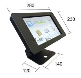 Интерактивный планшет 10'' (ОС Android) в защитном кожухе с кронштейном