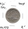 Парусник (Регулярный выпуск) 50 центов Фиджи 2009