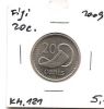 Зуб кашалота (Регулярный выпуск) 20 центов Фиджи 2009
