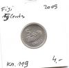 Музыкальный инструмент (Регулярный выпуск) 5 центов Фиджи 2009