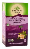 Зеленый чай Тулси Жасмин Органик Индия / Organic India Tulsi Green Tea Jasmine