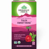 Чай Тулси Сладкая Роза Органик Индия / Organic India Tulsi Sweet Rose Tea