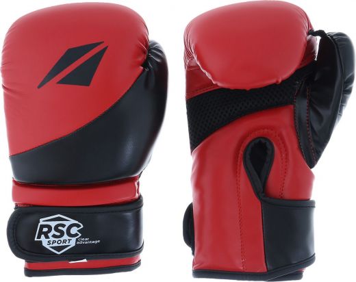 Перчатки боксерские RSC FLEX BF BX 023 черно-красные