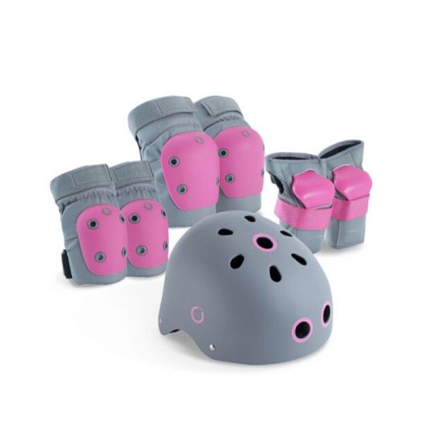 Комплект защиты для детей (Розовый + Серый)