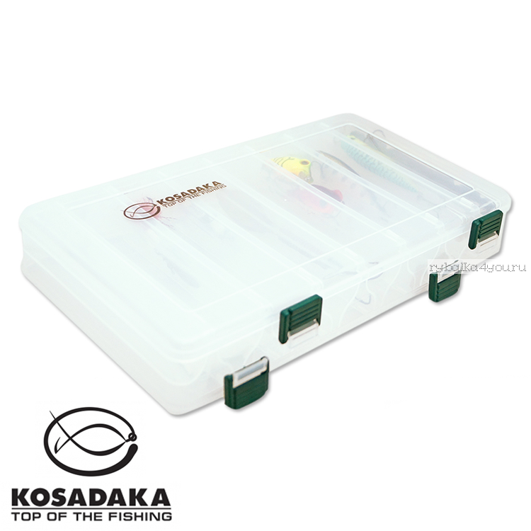 Коробка для приманок Kosadaka двухсторонняя TB1100