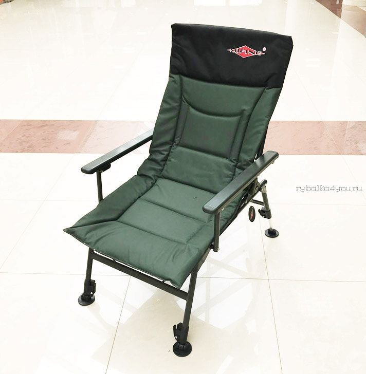 Кресло карповое складное Mifine 55065 с подлокотниками