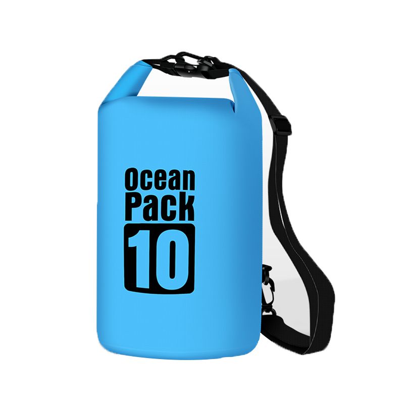 Водонепроницаемая Сумка-Мешок Ocean Pack, 10 L, Цвет Голубой