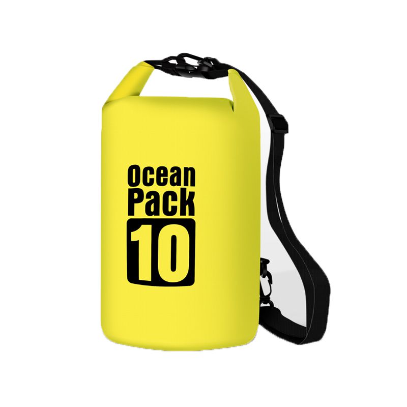 Водонепроницаемая Сумка-Мешок Ocean Pack, 10 L, Цвет Желтый