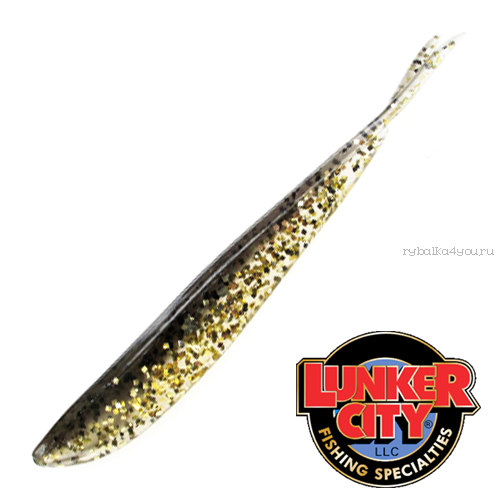 Мягкие приманки Lunker City Fin-S Fish 4'' 100мм / упаковка 10шт / цвет:032