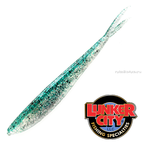 Мягкие приманки Lunker City Fin-S Fish 4'' 100мм / упаковка 10шт / цвет:046