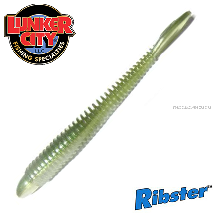 Мягкие приманки Lunker City Ribster 3''75мм / упаковка 12 шт / цвет:  Ayu #218
