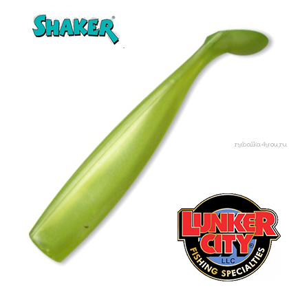 Мягкие приманки Lunker City Shaker 8'' 200 мм / упаковка 3 шт / цвет: 027