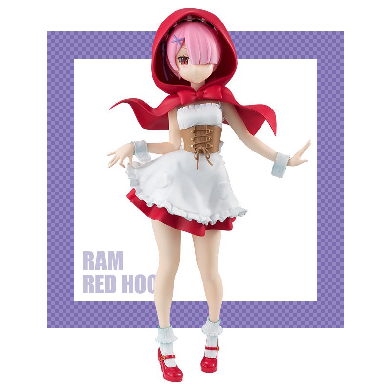 Аниме фигурка Re:ZERO - Рам Ram Red Hood