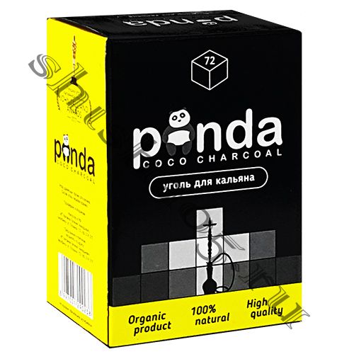 Уголь PANDA - BIG 25мм³ (черн.) (72куб)